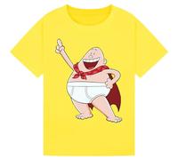 Superhero Underpants Book Character T-Shirt - Fun World Book Day Costume for Kids & Adults - Comical Outfit & Gift Idea Yellow 12-13Y