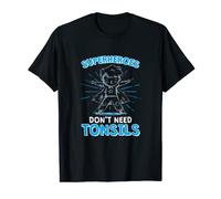 Superheroes Don't Need Tonsils, Get Well Soon for Boys T-Shirt