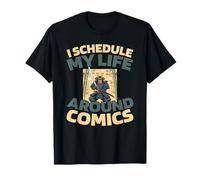 Superheroes Graphic Novels - Art Comic Books T-Shirt