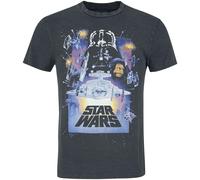 Superheroes Inc. Official Star Wars Vintage Poster Unisex Vintage Black Acid Was
