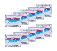 Superio Reusable Insulated Food Bags for Frozen Items and Hot Items, Multiple Sizes Including Lunch Bags and Shopping Bags, Reinforced Heavy Duty, silver, Medium (Meal Size), thermo