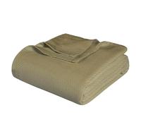 Superior 100% Cotton Blanket Oversized Throw, Woven Blanket for Couch, Bed, Bedding, Farmhouse, Home Essentials, Cute and Cozy Bohemian Blankets, Herringbone Weave, California King, Sage