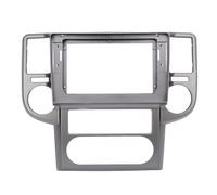 Superior ABS Material Radio Fascia Panel Kit for X-Trail T30 2003-2007, Double Din Stereo Install Dash Bezel for DIYers (Without power cord) (With power cord)