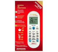 Superior AirCo universal air conditioner remote control 6000 codes with timer