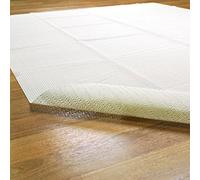 Superior Area Rug Pad, Non-Slip, Non-Skid, Floor Protector, Table Runner, Hardwood and Tile Floors Padding, Washable, Place Mats, Gripper Mat, Slide Stoppers, Rubber Rug Grip, 8' x 11', Cream