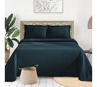 Superior Bedspread, Cotton, Deep Sea, Twin