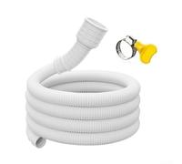 Superior Bending and Tensile Capacity 15M White Drain Hose Pipe for Water Draining (300CM)
