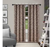 Superior Blackout Curtain Panels with Stainless Grommets, Polyester, Copper, 52" W x 63" L (Pack of 2)