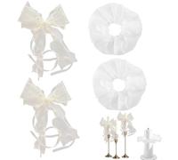 Superior Candle Drop Protection With Edge - Exquisite Drip Catcher For Candles, White Drop Protection Organza, Sophisticated Candle Cuffs & Candle Skirt