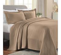Superior Cotton Bedspread, Taupe, Full