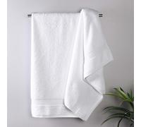 Superior Egyptian Cotton Bath Towel Set, Home Bathroom Towels, Master, Guest Bath, Decor Essentials, Quick Dry, Absorbent, Large Body Towels, Spa, Hotel, Resort, Adult, Kids, Set of 2, White