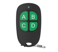 Superior Electronics KEY - Universal four channel remote control - Frequency 433.92 MHz fixed code, black