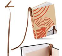 Superior Essentials Planner Magnetic Bookmark - Genuine Leather, Single Long Ribbon Bible Bookmark for Book Lovers - Amplify Your Love for Books with Our Elegant Ribbon Page Marker (1PC, Coffee Brown)