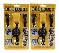 Superior Parts Bigg Lugg BL2-3BM Belt Clip Tool Holder System with 3 Ball Bungees - 2 Pack