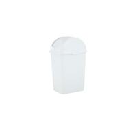 Superior Performance Inc 2.6 Gallon Small Slim Trash Can (White)