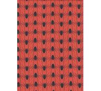 Superior Polycotton Digital Print Halloween Spiders Ghosts Fabric 114cm Wide - Spider RED GRD - Per A5 Sample