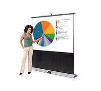 Superior Portable Freestanding Projection Screen 16:9 Pull-up with a Case for Home Cinema, School, Office, Video, Movie ((H)900 x (W)1600mm - 70"diag 16:9)