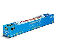 Superior Premium Heavy Duty Quality Food Service Catering Aluminium Foil Roll 45cm x 50 Meters 18 Micron (1 Roll)