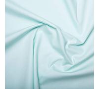 Superior Quality * 100% Cotton Poplin Fabric * Sold Per Metre in 40 Plus Colours (Mint) (Half METRE)