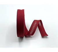 Superior Quality Burgundy Cotton Bias Binding 25mm (1") -25 Metres