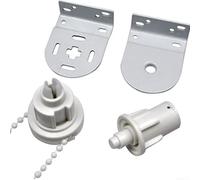 Superior Roller Blind Fitting Kits Roller Blind Chain Metal Bracket Spare Parts Repair Kit to Fit 28mm 32mm Tubes Spare Parts for Curtain Rods Roller(32mm)