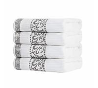 Superior Set, Cotton, Grey, 4 PC Bath Towels