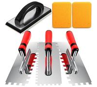 Superior Stainless Steel Corner Trowel Tool Group for Precise Side Implementation in Construction Tasks Detail Painting Tool Set