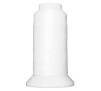 Superior Threads Bottom Line 2-Ply 60-Weight Polyester Embroidery Quilting Sewing Thread - 3,000 Yard Cone (#655 Off White)