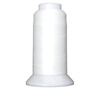 Superior Threads Bottom Line 2-Ply 60-Weight Polyester Embroidery Quilting Sewing Thread - 3,000 Yard Cone (#621 Lace White)