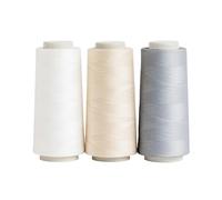 Superior Threads Omni Polyester Sewing Quiliting Thread 2000 Yard Cone 3-Pack (Basics)