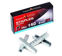 Superior Tools by Seco Galvanised Staples 140/8 (Box of 2000)