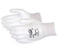 SUPERIOR TOUCH CUT-RESISTANT PALM COATED GLOVES WHITE 11
