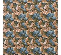 Superiorr Polycotton Digitally Printed William Morris Designs 114cm Wide - Acanthus Azure - Per Metre