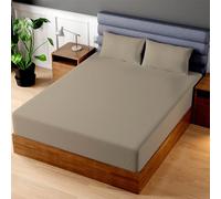 Superity Luxurious Hotel Quality California King Fitted Sheet 100% Cotton Ultra Soft, Skin-Friendly & Hypoallergenic Deep Pocket Fits 16 Mattress Easy Care & Snug Fit (Cal King Size - 72 X 84)