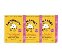 SUPERKEEN - The Original | High Fibre, Gluten Free Cereal | Nut Free, Natural, Vegan, Plant-Based, Organic | Healthy Breakfast Cereal with Tiger Nuts | Anti-Inflammatory Superfood, Gut Health | 3x240g