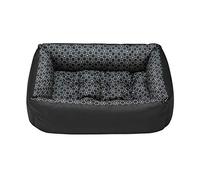 Superkissen24. Pet Bed for Dog and Cat - Dog Sofa - Washable - Medium and Big Dogs - XL - Louis Black