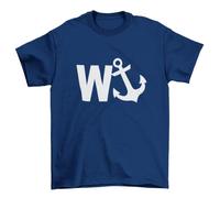 superlemon W'Anker Funny Anchor Rude Comedy Retro Gift Mens Cotton Short Sleeve T-Shirt Sizes S M L XL 2XL XXL 3XL XXXL (s, Navy)
