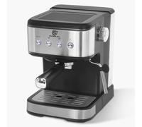 SUPERLEX 15 Bar Espresso Coffee Maker with Milk Frother, 1.5L Water Tank, Die-Cast Alloy Boiler & Dual Filters - Professional Cappuccino, Latte Machine for Home & Office