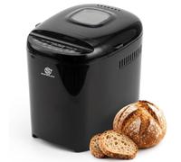 SUPERLEX Bread Maker 11 Programmes, Sourdough Gluten Free, 3 Crust Settings | 1.5lb & 2lb Loaf Sizes, 13H Delay Timer, 1H Keep Warm, 550W, Non-Stick Pan, 58-Min Fast Bake, LCD Display, Low Noise