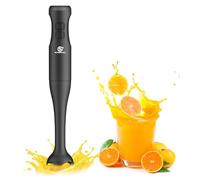 SUPERLEX Hand Blender, 350W Stick Blender with Stainless Steel Blade | Immersion Blender, Detachable, 2 Speed & Turbo, 0.8m Power Cord for Soups, Smoothies, Baby Food, Sauces & Puree