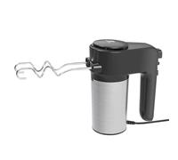 SUPERLEX Hand Mixer 300W Electric Whisk 5 Speeds with Turbo 2 Stainless Steel Beaters and 2 Dough Hooks Lightweight Handheld Mixer for Baking Cake Egg Cream with Easy Eject Button