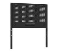 Superline Pro ® Modular Pegboard Back Panel With Power Bar 1240Mm