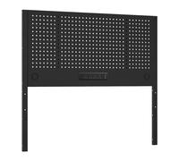 Superline Pro ® Modular Pegboard Back Panel With Power Bar 1500Mm