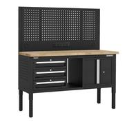 Sealey Superline Pro 3 Drawer Modular Workbench and Pegboard 1.52m