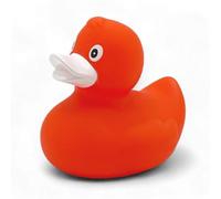 SUPERLOTTI Squeaky Duck Renate Rainbow Red/White, An Original Bath Duck, Quality Brand for Children Only Real in the Apple Box!