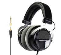 Superlux HD 330PRO, 32 ohms, Over-Ear Headphones, Professional Semi-Open Wired Headphones with 40mm Neodymium Drivers and Solid Bass, 3.5/6.3mm Jack Adapter for Smartphone, Tablets, Laptops, Computer