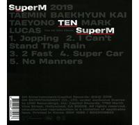 SUPERM THE 1ST MINI ALBUM 'SUPERM' [TEN VER.] [10/4] NEW CD