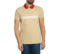 Sergio Tacchini Men's Supermac Polo Shirt, Mojave Dessert/Rooibos Tea/Gardenia, XL