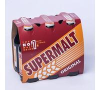 Supermalt Original Bottle 330ml (Pack of 6)