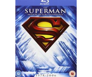 SUPERMAN 1-5 8 DISC DELUXE BLU RAY BOX SET PART 12345 MOVIE Film COLLECTION